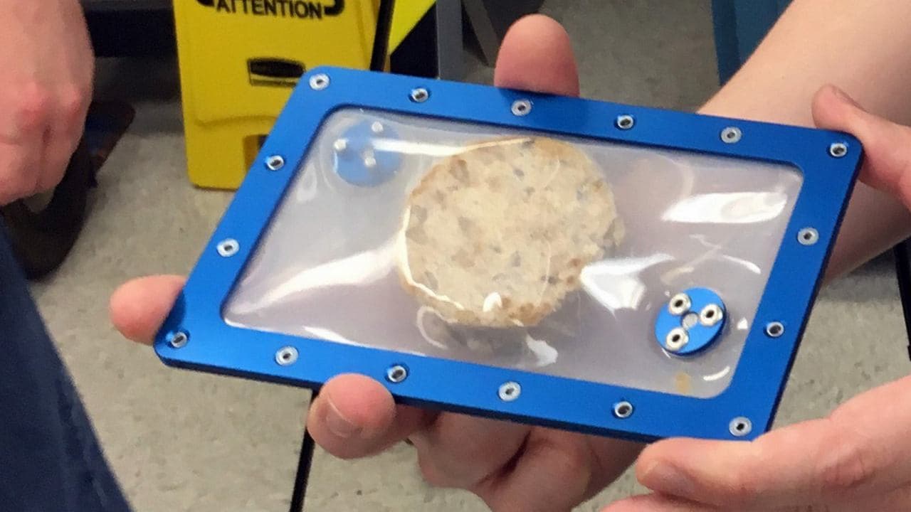 The cookie dough in their individual packaging. Image credit: Zero-G Kitchen