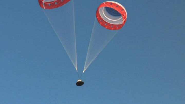Boeing has a 'successful' Starliner test even though its parachute fails to deploy