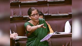 Nirmala Sitharaman in Rajya Sabha says growth may have slowed down but economy will never slip into recession