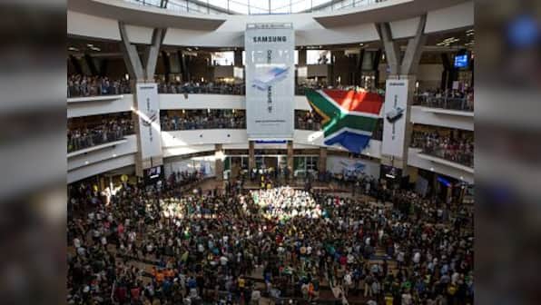 Rugby World Cup 2019: South Africans scream, sing and dance as Springboks make heroes return after third title