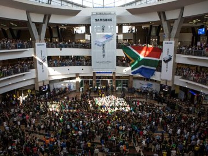 Rugby World Cup 2019: South Africans scream, sing and dance as Springboks make heroes return after third title