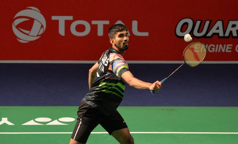 File photo Kidambi Srikanth. AFP