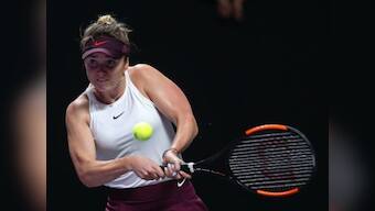 WTA Finals 2019: Elina Svitolina reaches showpiece as Belinda Bencic retires in the third set