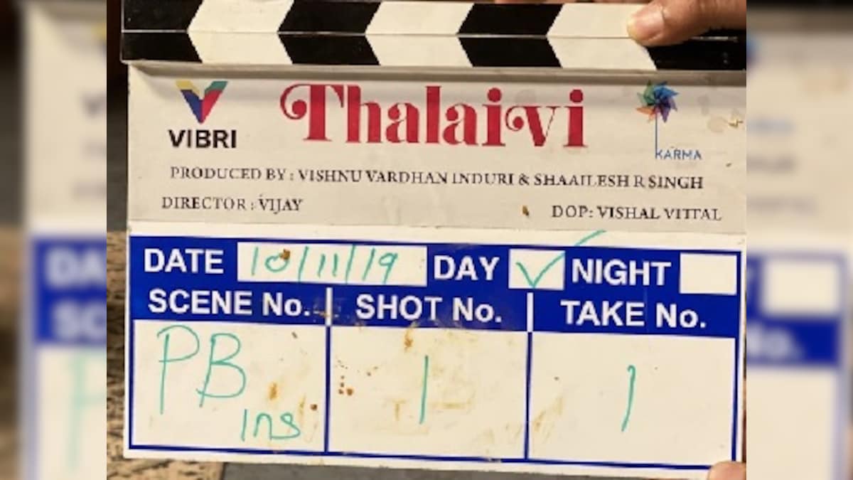 Thalaivi: Kangana Ranaut, Arvind Swami's Jayalalaithaa biopic, directed by AL Vijay, goes on floors