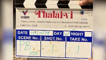 Thalaivi: Kangana Ranaut, Arvind Swami's Jayalalaithaa biopic, directed by AL Vijay, goes on floors