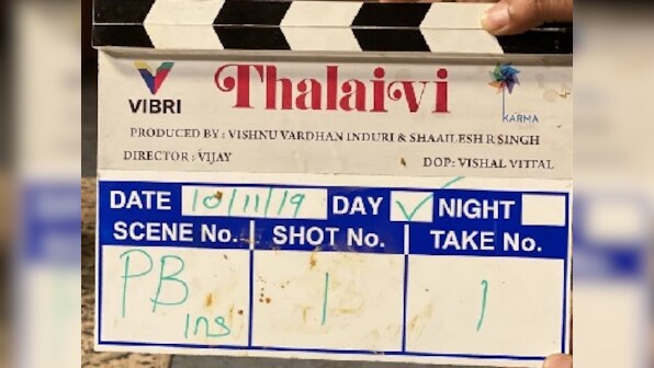 Thalaivi: Kangana Ranaut, Arvind Swami's Jayalalaithaa biopic, directed by AL Vijay, goes on floors