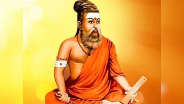 Day after Tamil Nadu's BJP unit tweets picture of Thiruvalluvar with saffron clothes, statue of poet found vandalised near Thanjavur