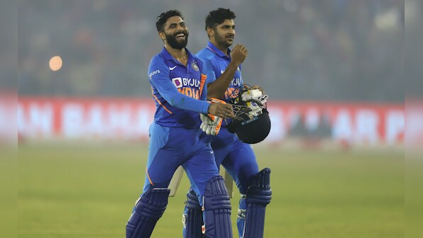 Ravindra Jadeja, Shardul Thakur guide India to four-wicket win over West Indies in 3rd ODI, win series 2-1
