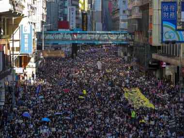 China replaces its top Hong Kong official in first major change following months of pro-democracy protests China replaces its top Hong Kong official in first major change following months of pro-democracy protests