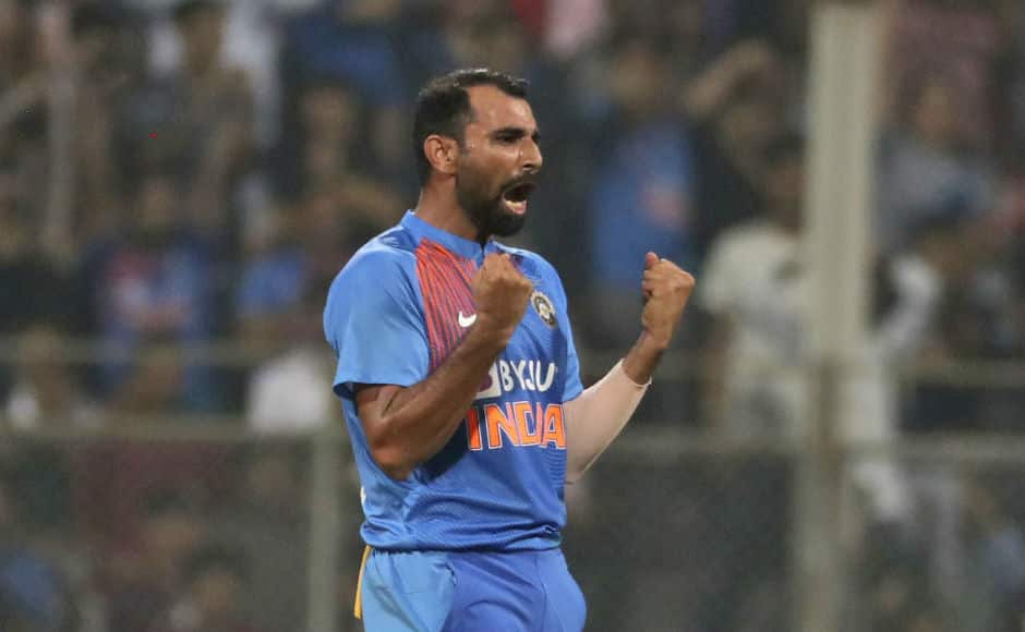 Speedster Mohammed Shami also picked up three wickets at an impressive economy rate of 5.20. AP 
