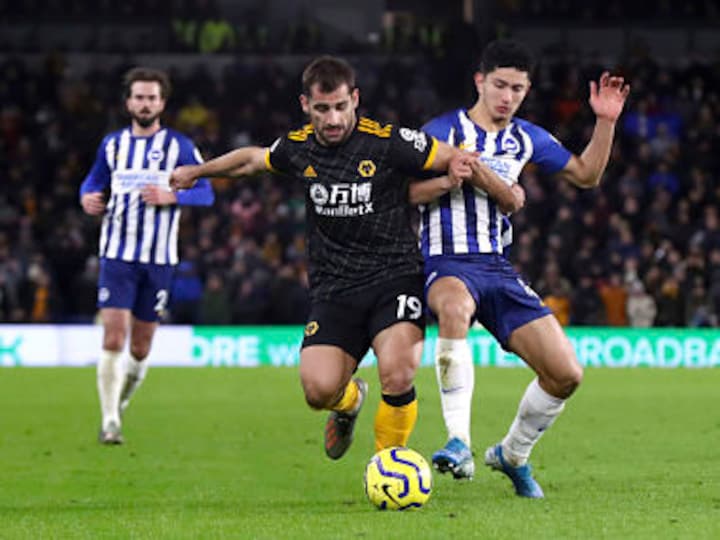 Premier League: Nuno Espirito Santo's Wolves stretch unbeaten run to 11 matches after 2-2 draw against Brighton