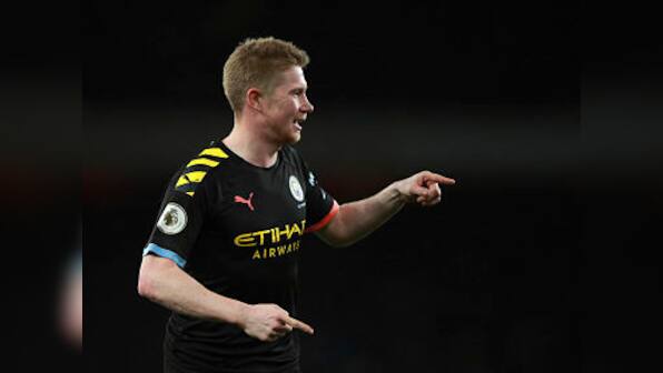 Premier League: Kevin De Bruyne masterclass helps Manchester City beat Arsenal; Spurs edge past Wolves