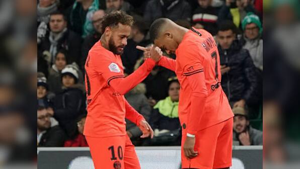 Ligue 1: Kylian Mbappe's double leads PSG to resounding win over Saint-Etienne; Rennes beat Lyon