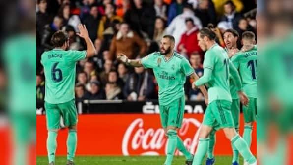 LaLiga: Real Madrid's Karim Benzema scores late goal to salvage point against Valencia; Villarreal beat Sevilla