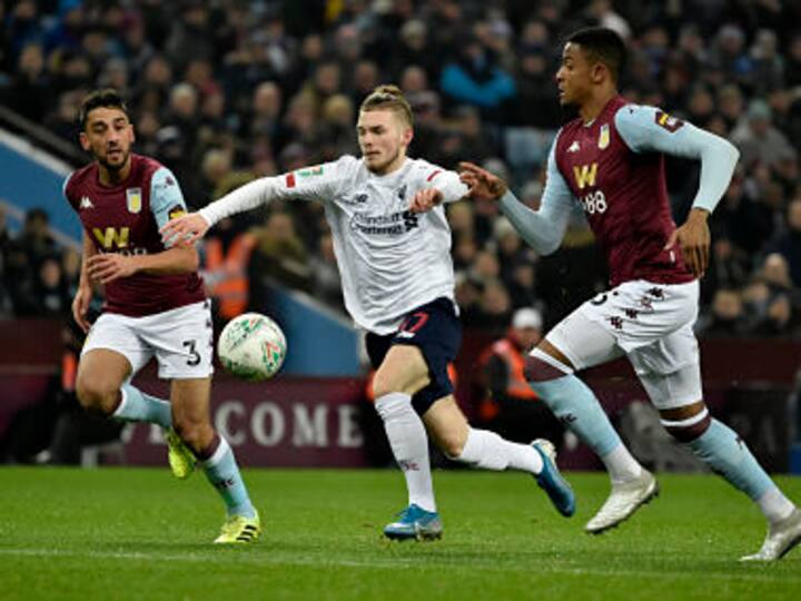 League Cup: Aston Villa hit five past Liverpool’s youngest-ever team, qualify for semi-finals