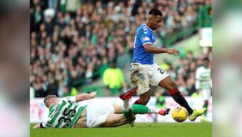 Scottish Premiership: Rangers claim striker Alfredo Morelos was racially abused by fans during match against Celtic