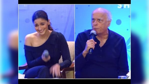 Mahesh Bhatt loses his temper at book launch event, Alia steps in to clam him down