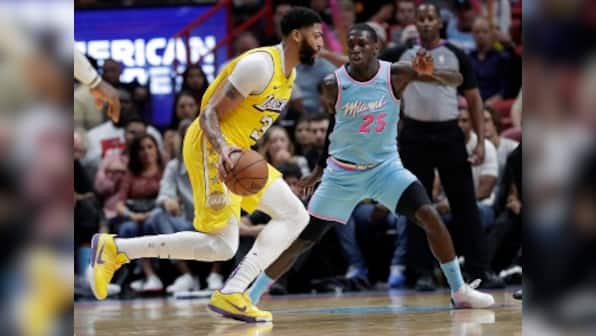 NBA: Anthony Davis scores 33 points to help Lakers down Heat; James Harden stars in Rockets win over Magic