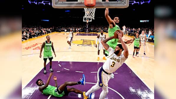 NBA: Anthony Davis slams season-high 50 points as Lakers down Timberwolves; Miami Heat remain unbeaten at home