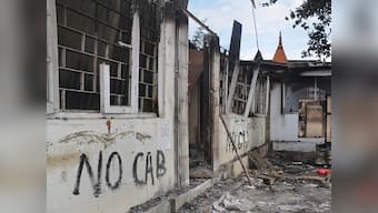 CAA stir: As mobile internet remains suspended in Assam, public walls in Guwahati and traditional 'gamochas' become protest scrolls
