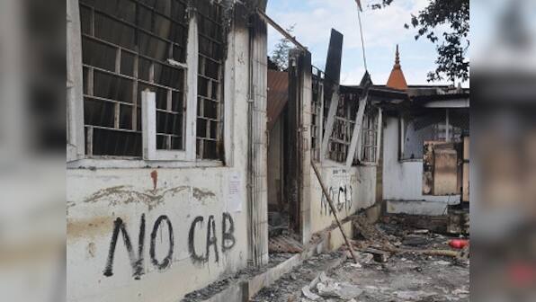 CAA stir: As mobile internet remains suspended in Assam, public walls in Guwahati and traditional 'gamochas' become protest scrolls