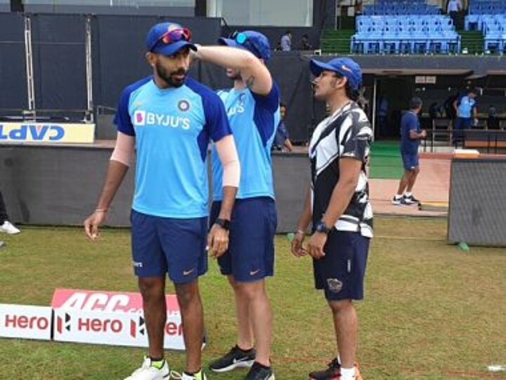 Jasprit Bumrah takes part in training session with Team India in Visakhapatnam; Prithvi Shaw trains with Nick Webb