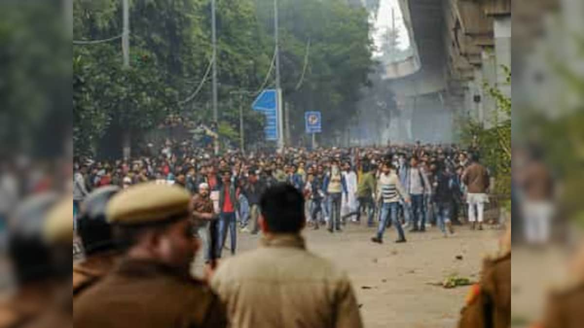 WATCH: CCTV footage from 15 Dec shows Jamia students being thrashed by Delhi Police, paramilitary forces in library; fake visuals, say cops