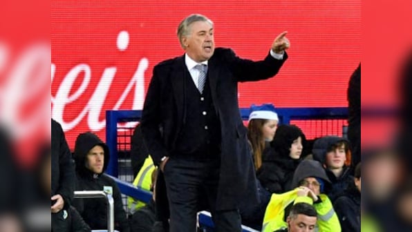 Premier League: Everton manager Carlo Ancelotti charged with misconduct during draw against Manchester United