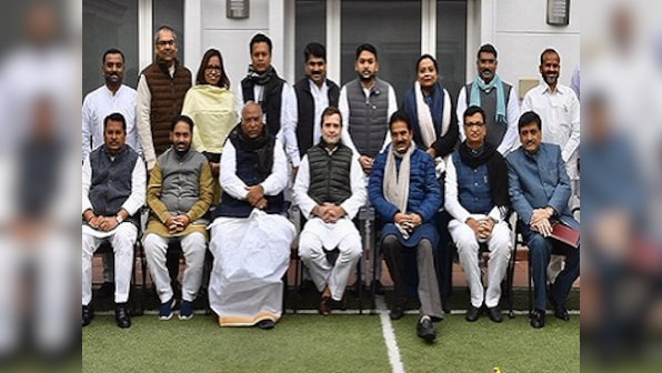 Rahul Gandhi meets Maharashtra Congress ministers in Delhi; Mallikarjun Kharge, KC Venugopal also attend meeting