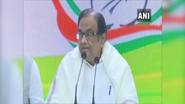 P Chidambaram attacks Centre over 'floundering state of economy', detentions in Kashmir; claims 'govt is incapable of pulling country out of crisis'