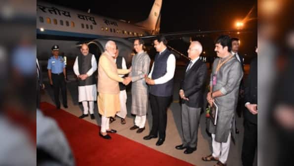 Uddhav Thackeray receives Narendra Modi at Pune airport; two leaders come face to face first time after Shiv Sena-BJP fall out