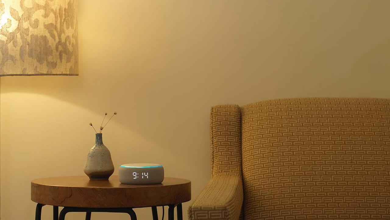 Amazon Echo Dot with Clock. Image: Amazon