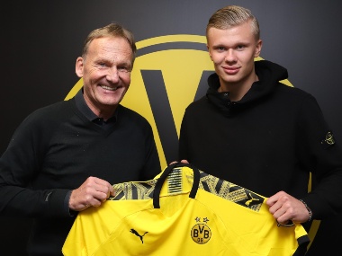 Bundesliga: Borussia Dortmund beat out RB Leipzig, Manchester United to sign in-demand striker Erling Haaland Bundesliga: Borussia Dortmund beat out RB Leipzig, Manchester United to sign in-demand striker Erling Haaland