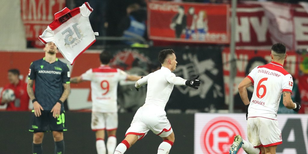 Bundesliga: Fortuna Dusseldorf Earn Last-gasp Win Over Union Berlin ...