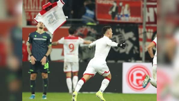 Bundesliga: Fortuna Dusseldorf earn last-gasp win over Union Berlin; Paderborn beat Eintracht Frankfurt