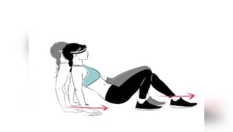 Crab walk: An intense full-body exercise you can do anywhere, even on vacation