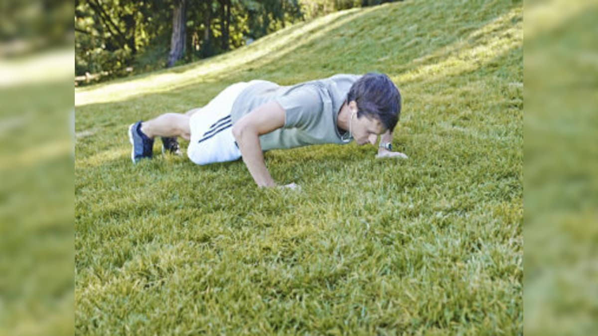 The number of push-ups you can do may gauge your cardiovascular