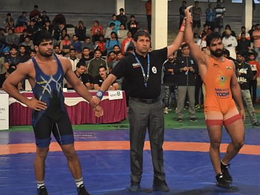 Gurpreet Singh, Sunil Kumar clinch gold medals at senior national wrestling championships Gurpreet Singh, Sunil Kumar clinch gold medals at senior national wrestling championships