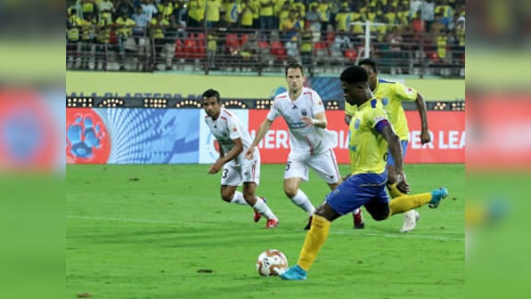 ISL 2019-20: Kerala Blasters' winless run continues after Asamoah Gyan's equaliser rescues point for NorthEast United