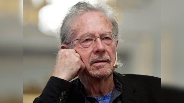 2019 Literature Nobel Laureate Peter Handke steers clear of controversy in speech, speaks of mother's influence on writing