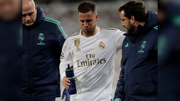 La Liga: Real Madrid forward Eden Hazard to miss crucial 'El Clasico' fixture after fracturing ankle