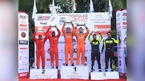 Gaurav Gill underlines supremacy by clinching Popular Rally for fifth time; Chetan Shivram set for maiden INRC title