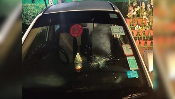 JNU V-C M Jagadesh Kumar claims students damaged his car, tried to attack him on campus