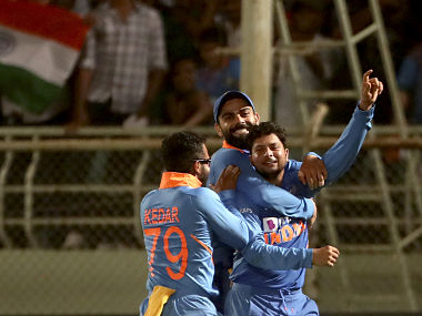 India vs West Indies: Kuldeep Yadav becomes first Indian bowler to scalp two international hat-tricks India vs West Indies: Kuldeep Yadav becomes first Indian bowler to scalp two international hat-tricks