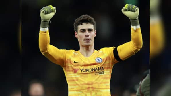 Premier League: Tottenham Hotspur ban supporter who threw cup at Chelsea goalkeeper Kepa Arrizabalaga