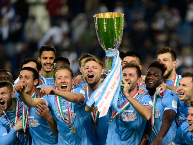 Italian Super Cup: Lazio shock Juventus 3-1 to capture trophy for fifth time amid outrage at game being played in Saudi Arabia Italian Super Cup: Lazio shock Juventus 3-1 to capture trophy for fifth time amid outrage at game being played in Saudi Arabia