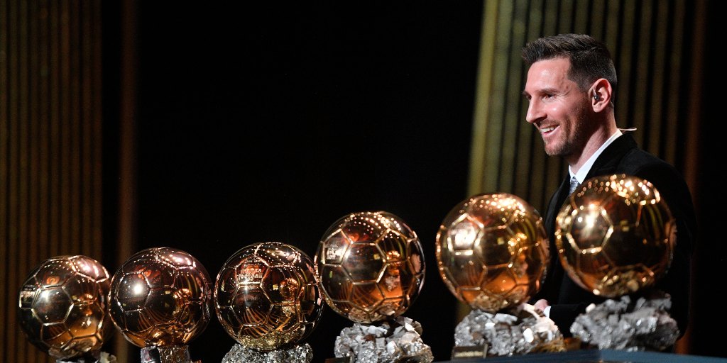 Ballon Dor Award Winners Team Of The Year Lionel Messi Wins Herald Sun