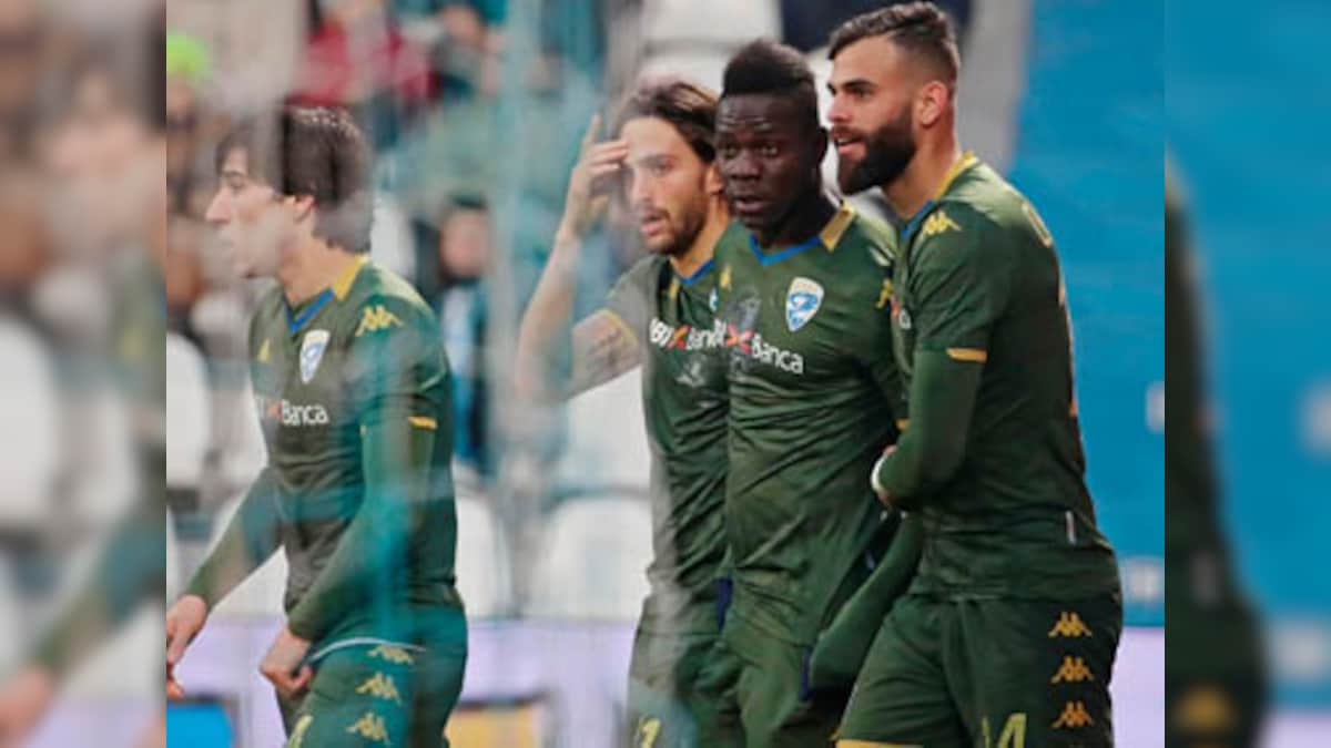 Serie A: Mario Balotelli scores in Brescia win on Eugenio Corini's return as coach