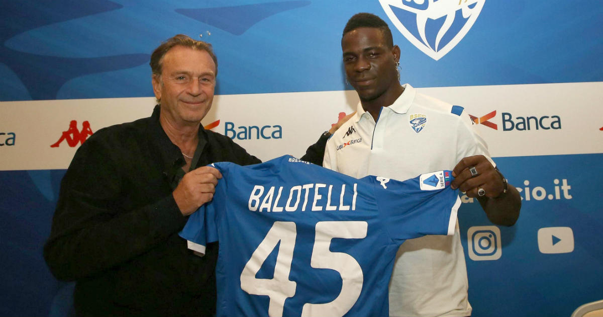 Maglia on sale brescia balotelli