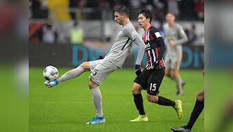 Bundesliga: Jurgen Klinsmann's Hertha Berlin squander two-goal lead to draw with Eintracht Frankfurt